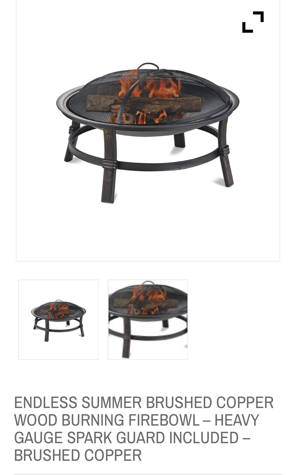 LANDMANN Fire Ring
