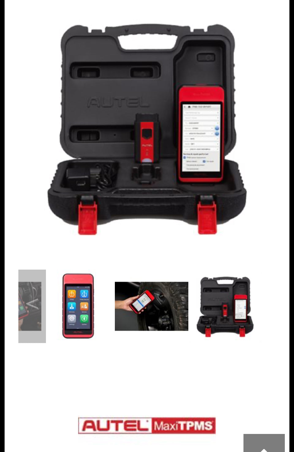 TPMS WIRELESS TOUCHSCREEN TABLET Product Code: AUT-ITS600